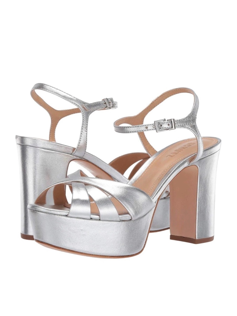 SCHUTZ Keefa High Crossover Platform Sandals